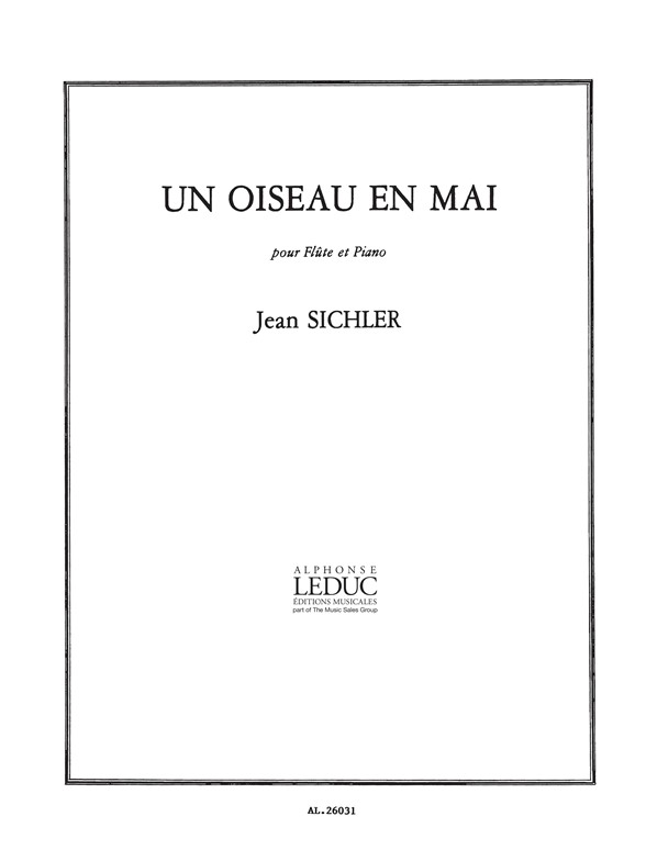 Un oiseau en mai, pour flûte et piano