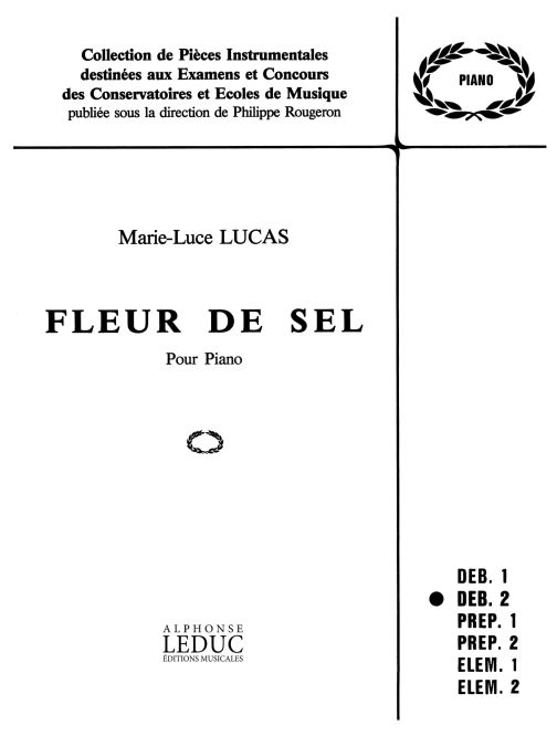 Fleur de sel, pour piano