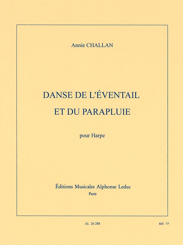 Danse de l'éventail et du parapluie, harpe