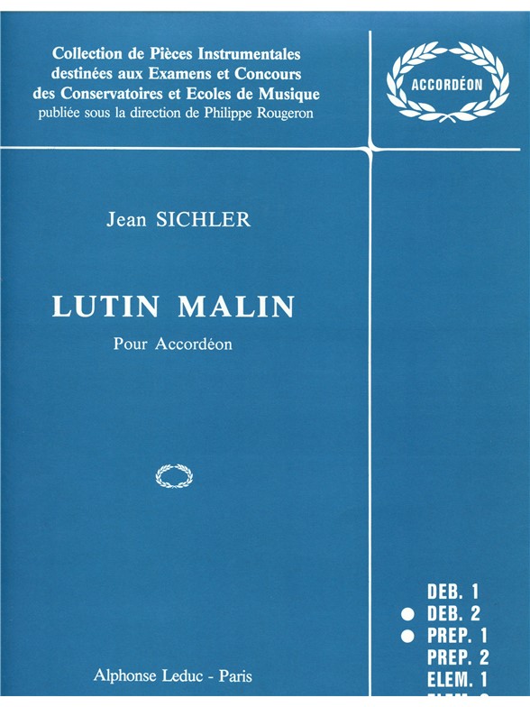 Lutin Malin, pour accordeon