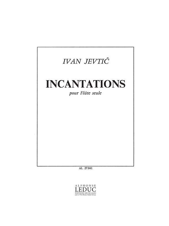 Incantations, pour flûte