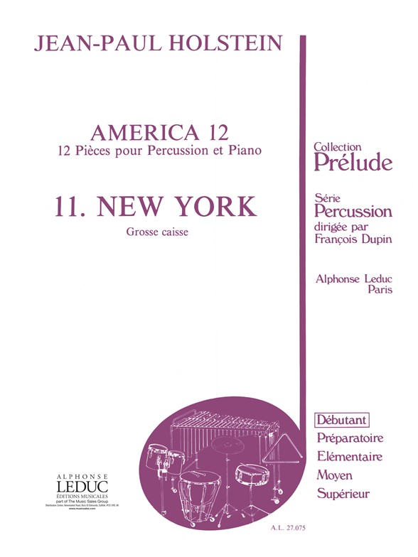 America 12, nº 11: New York, Percussion