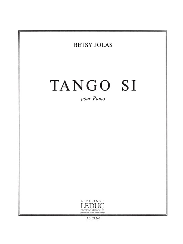 Tango Si, piano