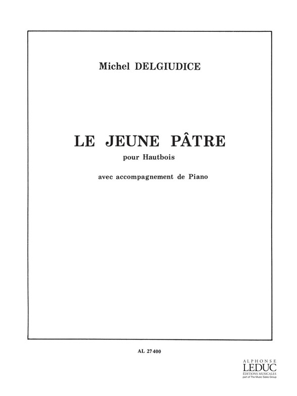 Le jeune pâtre, pour hautbois et piano