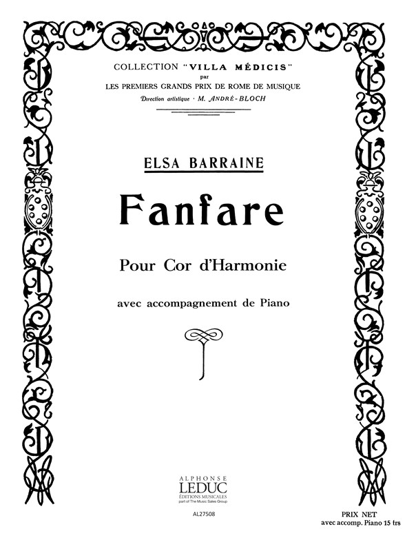 Fanfare, pour cor