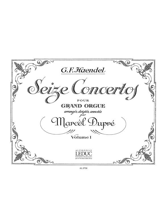 16 Concertos Vol. 1, pour Grande Orgue. 9790046277283