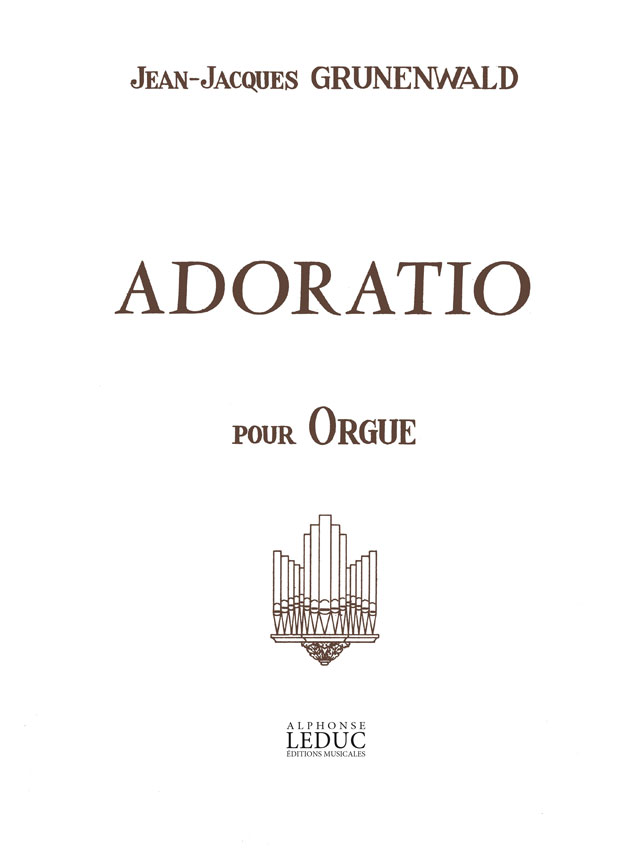 Adoratio, pour orgue