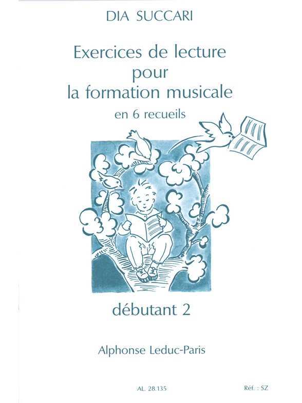 Exercices de lecture pour la formation musicale, vol. 2: débutant 2