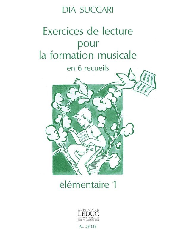 Exercices de lecture pour la formation musicale, vol. 5: élémentaire 1