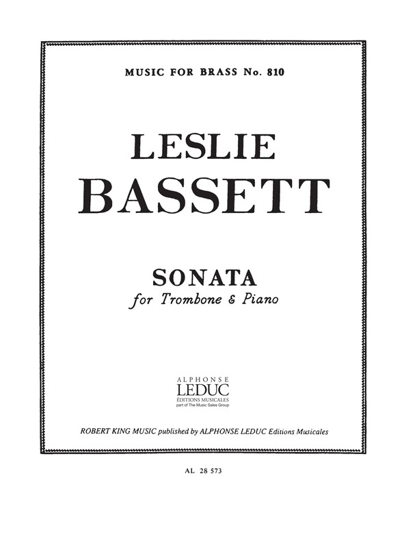 Sonata, for Trombone and Piano