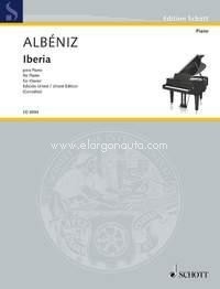 Iberia, Urtex Edition, for piano. 9790540010058