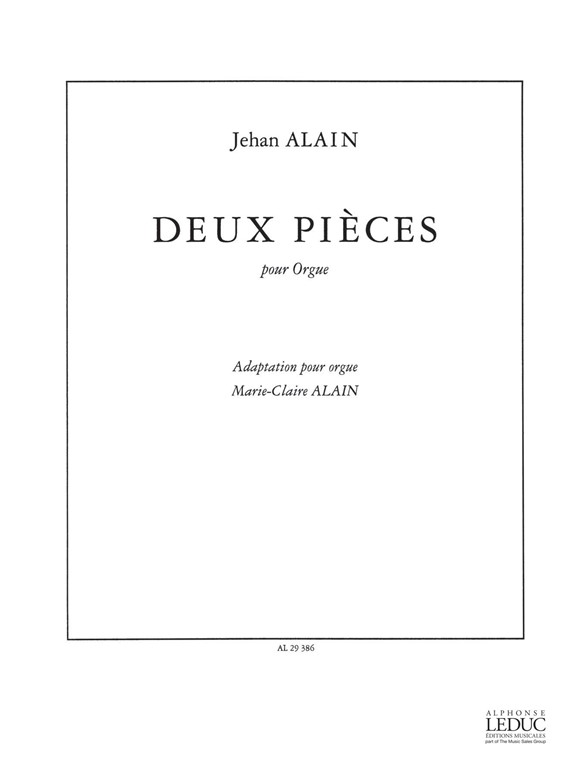 2 Pièces, pour orgue