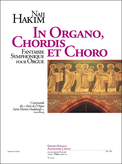 In Organo, Chordis et Choro