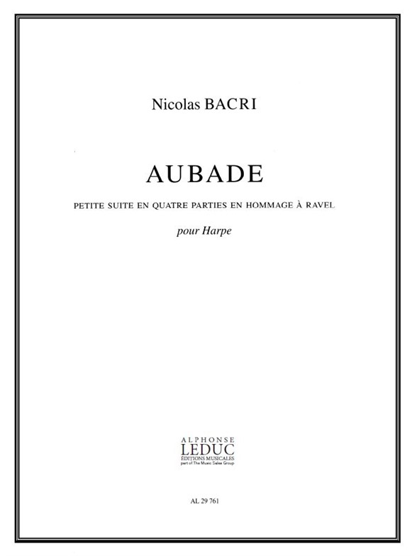 Aubade, pour harpe