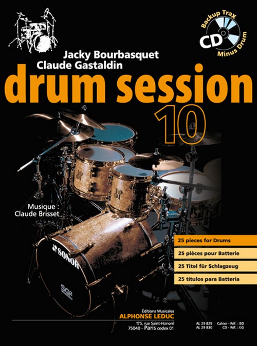 Drum Session 10, 25 Pieces for Drums. 9790046298295