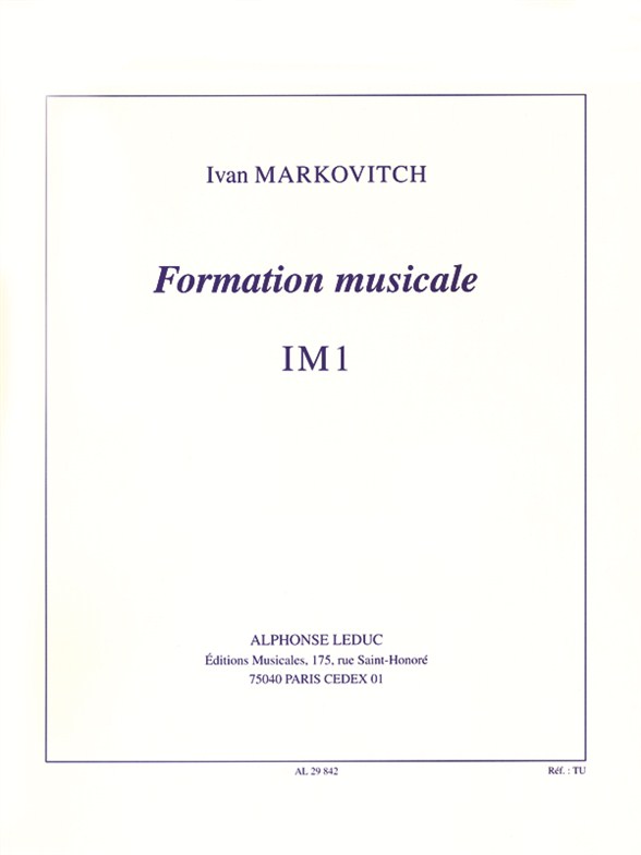 Formation musical, IM1