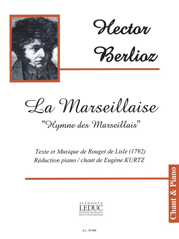 Marseillaise, "Hymne de Marseillais", réduction piano et chant