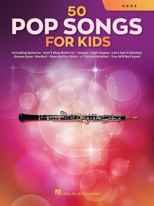 50 Pop Songs for Kids: for Oboe. 9781705107447