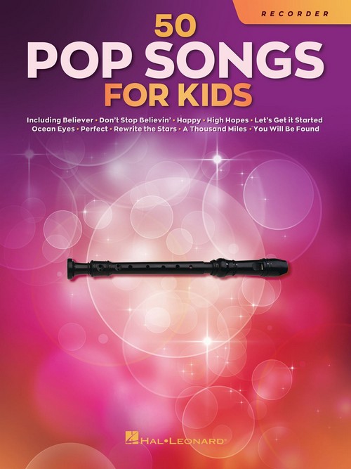 50 Pop Songs for Kids: for Recorder