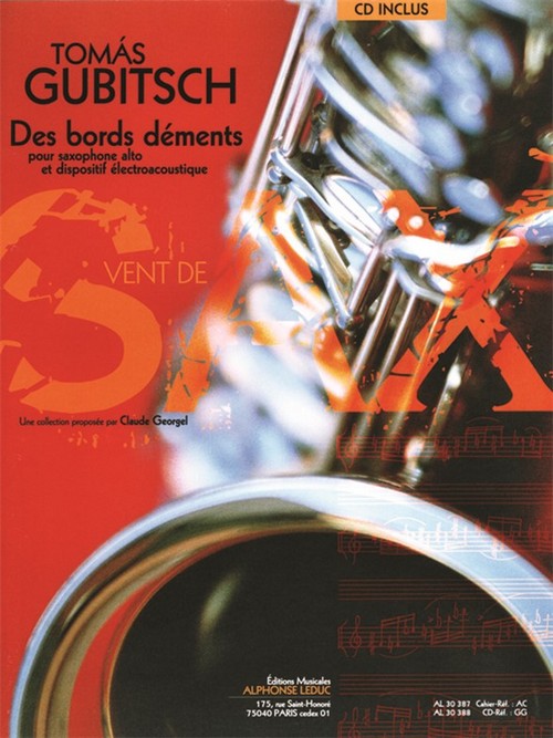 Bords déments, pour saxophone Mi b