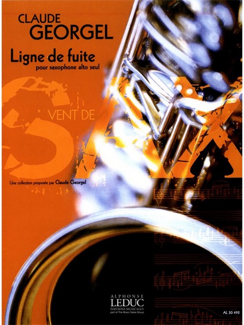 Ligne de fuite, pour saxophone Mib seul. 9790046304927