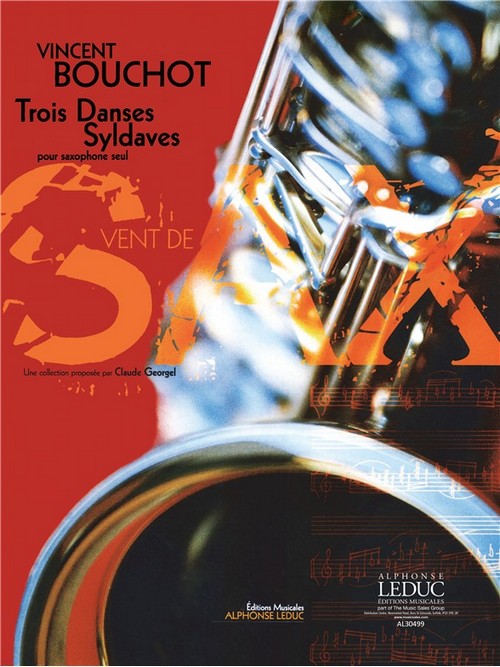 3 Danses Syldaves, pour saxophone. 9790046304996