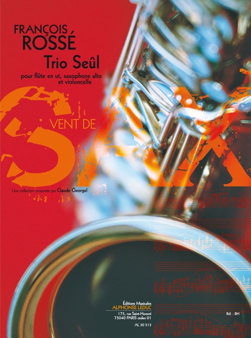 Trio seûl, pour flûte, saxophone alto et violoncelle