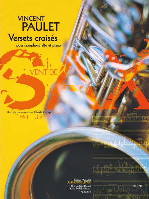 Versets croisés, pour saxophone alto et piano