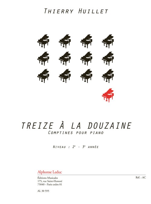 Treize à la douzaine, pour piano