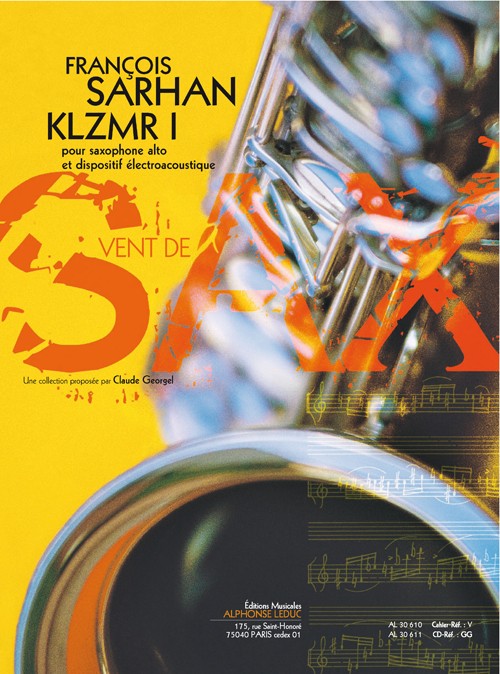 Klzmr I, pour saxophone alto et dispositif électroacustique