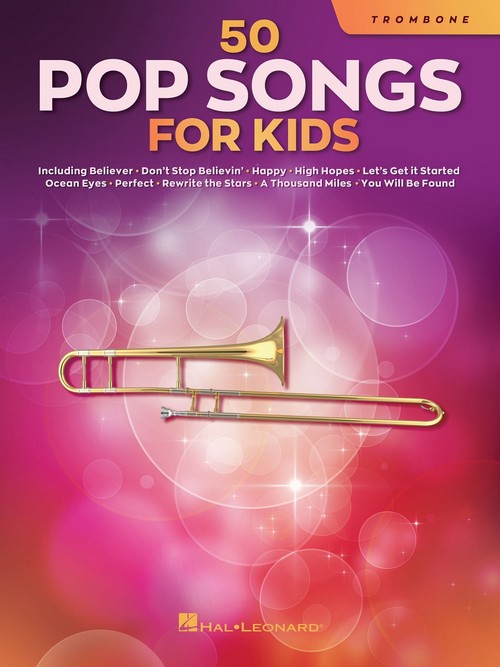 50 Pop Songs for Kids, for Trombone. 9781705107409