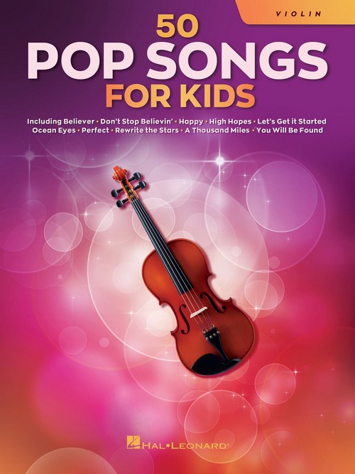 50 Pop Songs for Kids, for Violin. 9781705107416