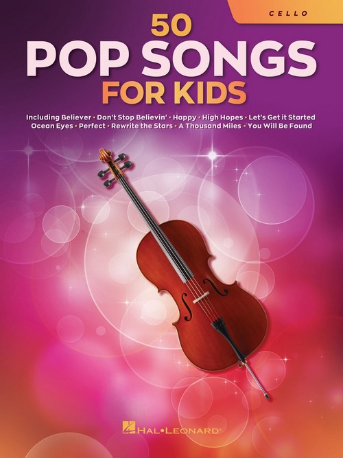 50 Pop Songs for Kids, for Cello. 9781705107430