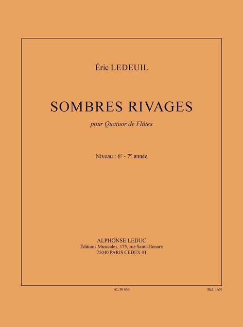 Sombres Rivages, pour 4 flûtes