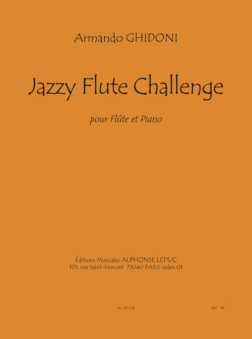 Jazzy Flute Challenge, pour flûte et piano. 9790046306587