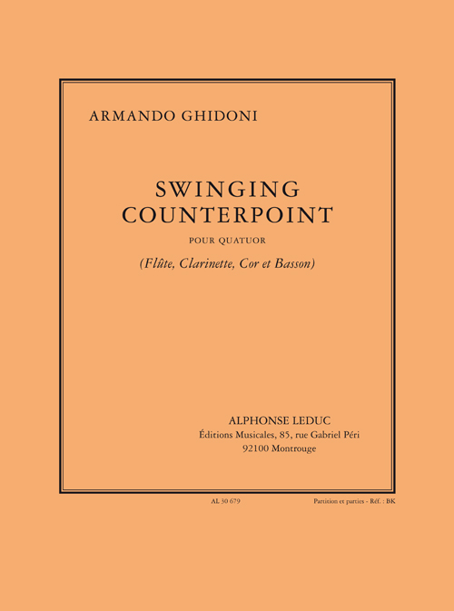 Swinging Counterpoint, pour quatuor (flûte, clarinette, cor et basson)