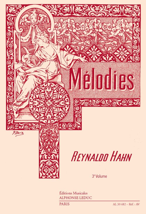 Mélodies, vol. 3, pour baritone et piano. 9790046306822