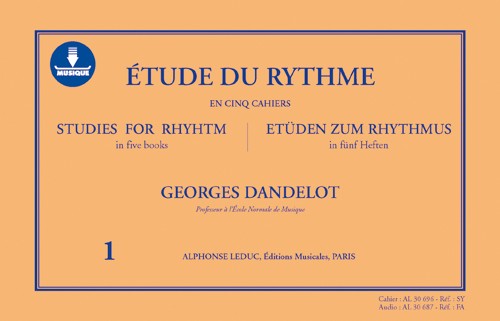 Étude du rythme, vol. 1 = Studies for Rhythm vol. 1