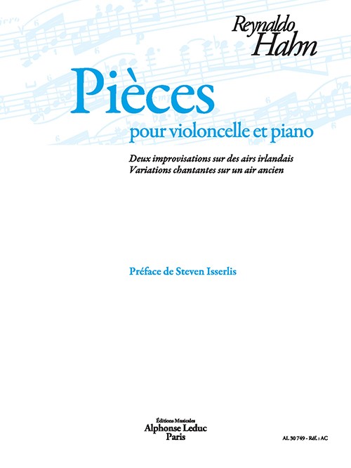 Pièces pour violoncelle et piano. 9790046307492