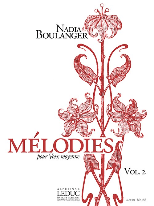 Mélodies pour voix moyenne, vol. 2. 9790046307522