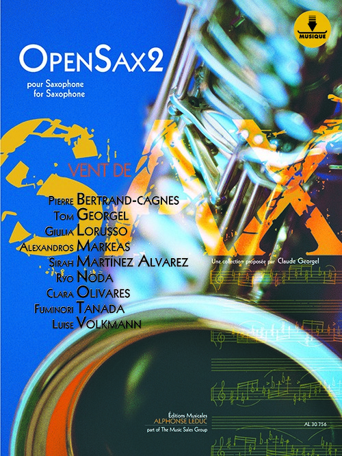 Opensax Vol. 2, Alto Saxophone. 9790046307560