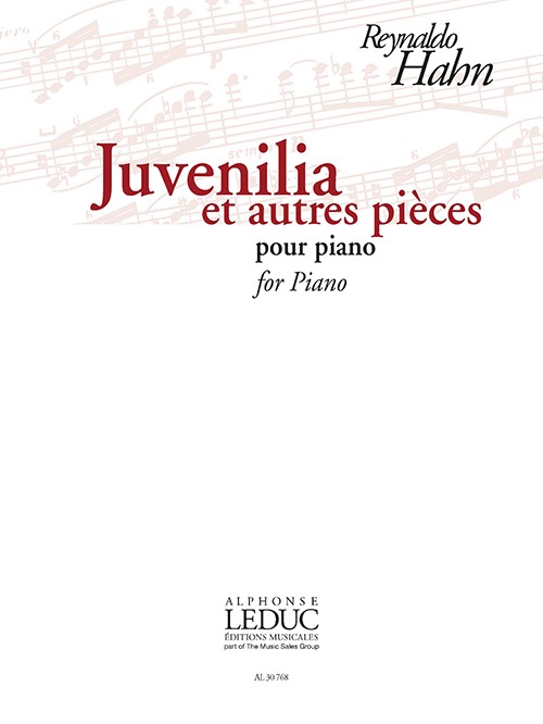 Juvenilia et autres pièces, pour piano