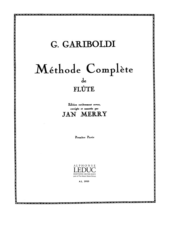 Méthode complète de flûte, op. 128, partie 1. 9790046059506