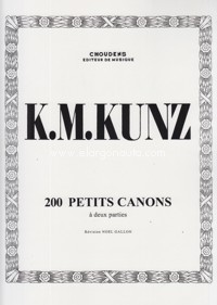 200 Pétits canons à deux parties, pour Piano, opus 14. 85737