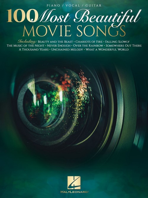 100 Most Beautiful Movie Songs, Piano, Vocal and Guitar. 9781540082176