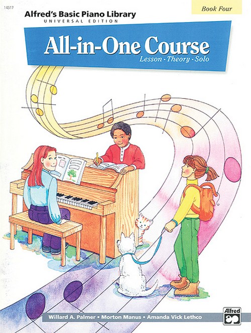 Alfred's Basic Piano Library All In One Course 4