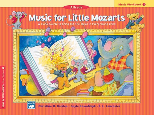 Music For Little Mozarts: Music Workbook 1, Piano