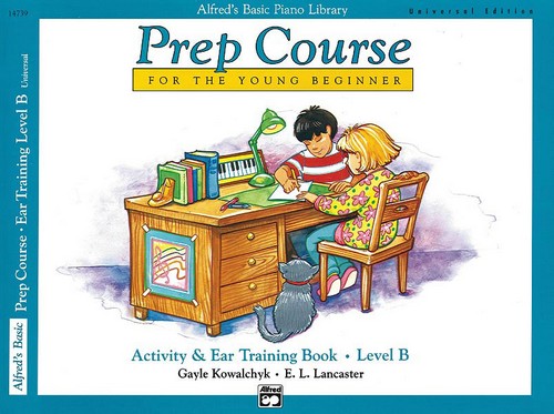 Alfred's Basic Piano Library Prep Course Activity & Eartraining, Book B