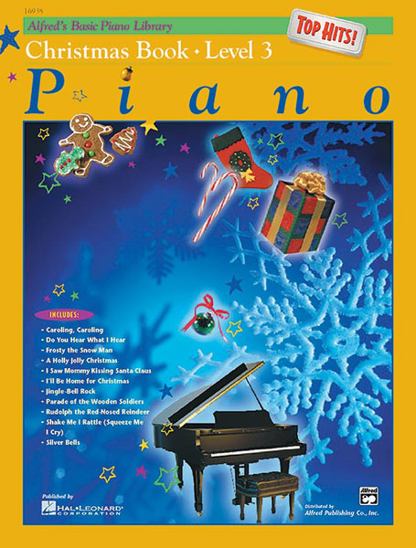 Alfred's Basic Piano Library Top Hits Christmas 3. 9780739004029