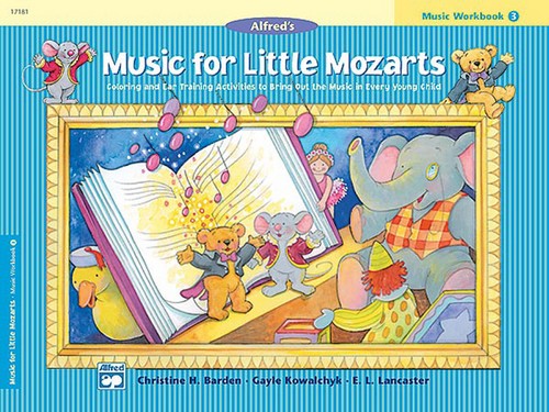 Music For Little Mozarts: Music Workbook 3, Piano. 9780739006436